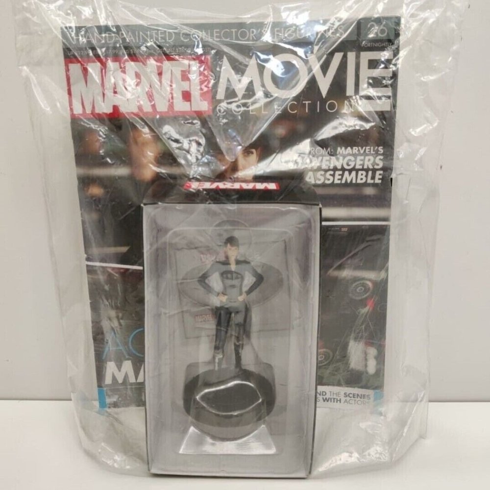 Eaglemoss Marvel Movie Collection Figurine & Magazine #26 Agent Maria Hill 2017 - Picture 1 of 9